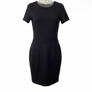 French Connection Black Short Sleeve Dress